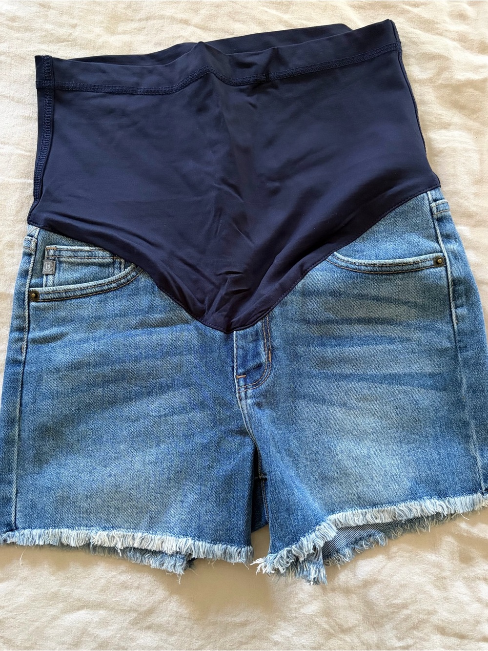 Pinkblush Maternity Jean Shorts